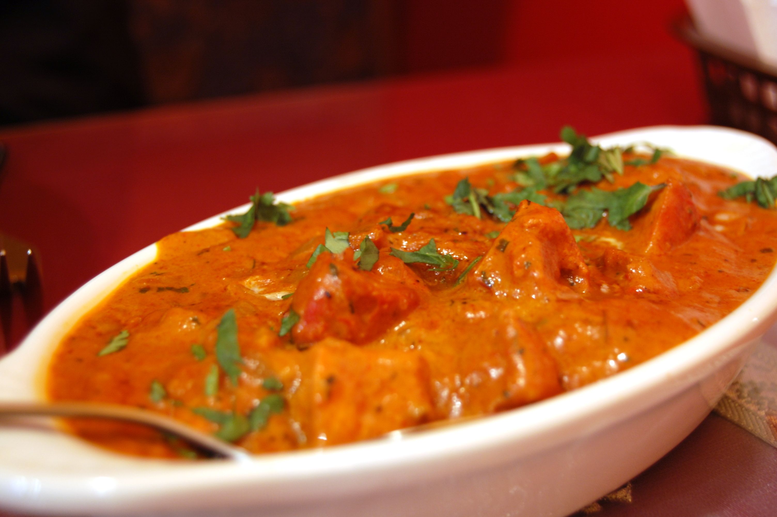 Chicken Makhani, murgh makhani, or Butter Chicken